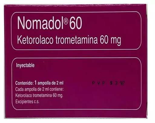 [7862103890512] NOMADOL SOL. INY. 60MG/2ML