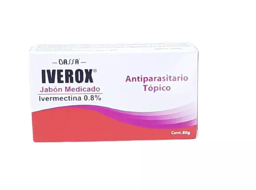 [7861011209980] BASSA JABON IVEROX 0.8% 80 G