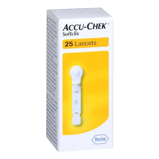 [4015630018277] ACCU-CHEK LANCETAS SOFTCLIX X 25