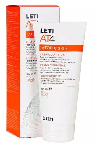 [8431166181326] LETI AT-4 CREMA CORPORAL 200 ML