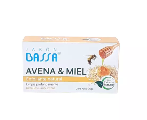 [7861011200567] BASSA JABON AVENA Y MIEL