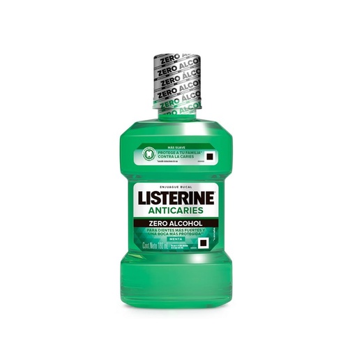 [7702031976387] LISTERINE ANTICARIES ZERO ALCOHOL 180 ML
