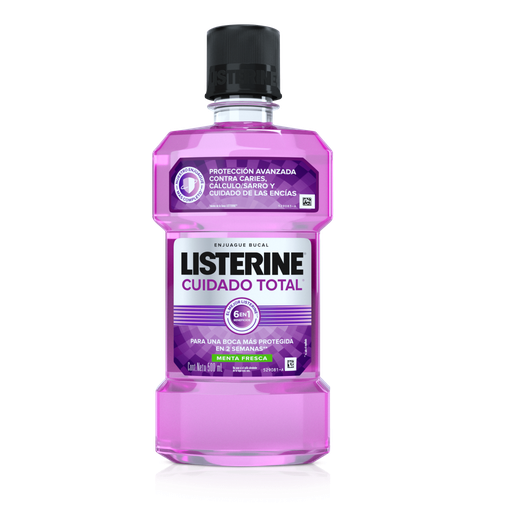 [7702035833839] LISTERINE CUIDADO TOTAL 500 ML