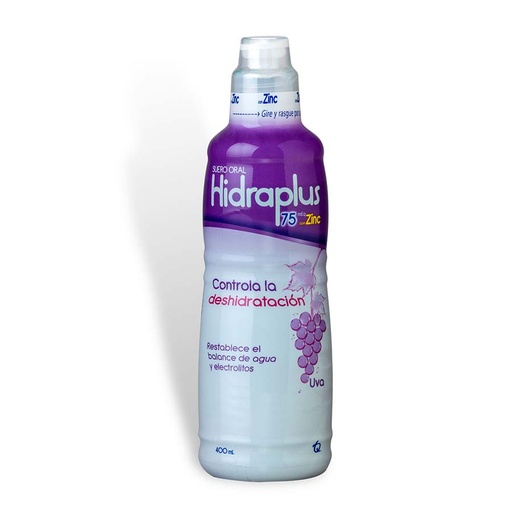 [7702057010928] HIDRAPLUS 75 + ZINC UVA 400 ML