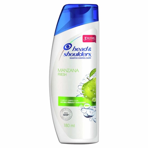 [7500435019873] H&S SH MANZ FRESH 180ML