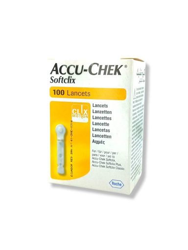 [4015630018284] ACCU-CHEK LANCETAS SOFTCLIX X UNIDAD