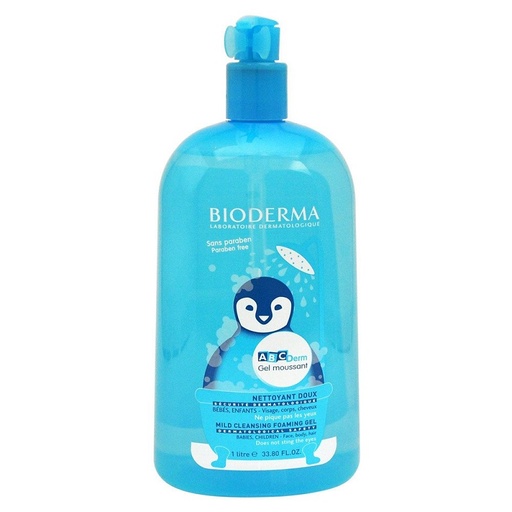 [3401397163618] ABCDERM GEL MOUSSANT 1 LITRO