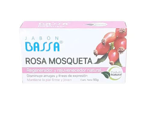 [7861011210306] BASSA JABON ROSA MOSQUETA 90 G