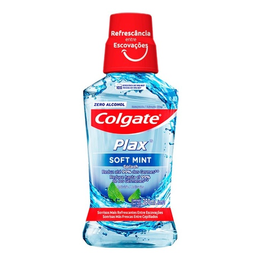 [7891024130940] COLGATE ENJUAGUE PLAX SOFT MINT 250 ML