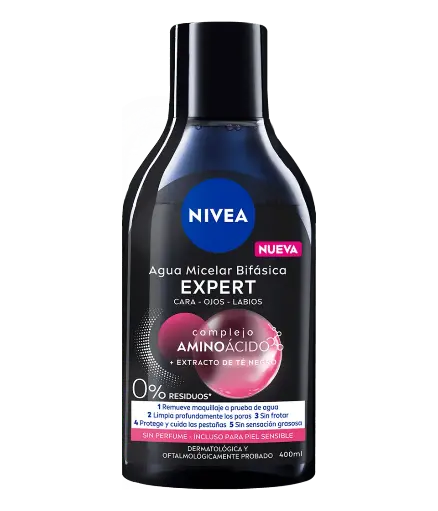 [4005900499257] NIVEA AGUA MICELAR BLACK EXPERT 400ML