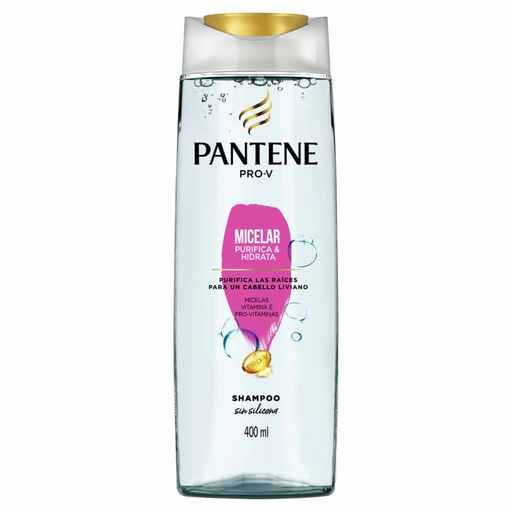 [7500435128612] PANTENE SHAMP MICELAR 400 ML *