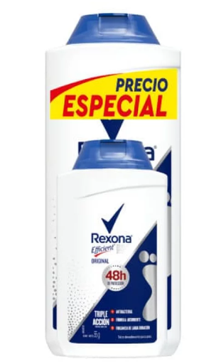 [7702006404297] REXONA TALCO EFFICIENT 180 G COMBO