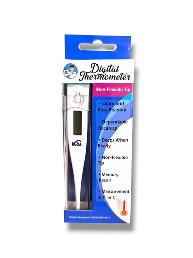 [KI1860] TERMOMETRO DIGITAL (PUNTA RIGIDA) KI