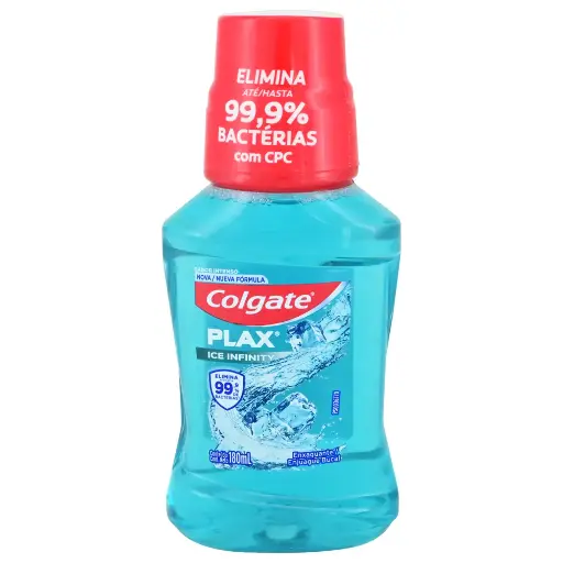 [7891024039625] COLGATE ENJUAGUE BUCAL PLAX INFINITY 180 ML
