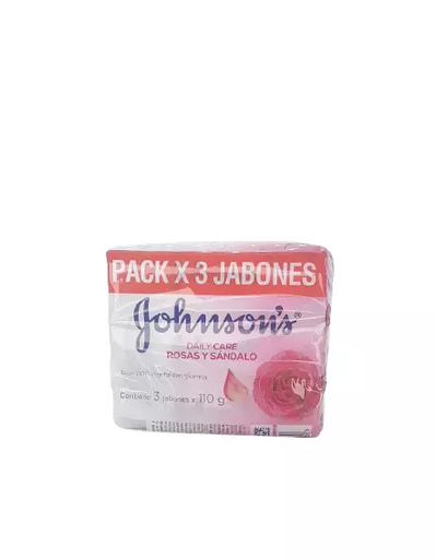 [7702031407430] JOHNSONS JABON ROSAS Y SANDALO X 3