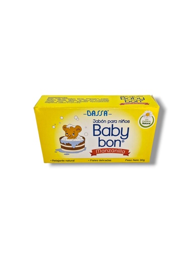 [7861011200062] BASSA JABON BABY BON MANZANILLA 90 G