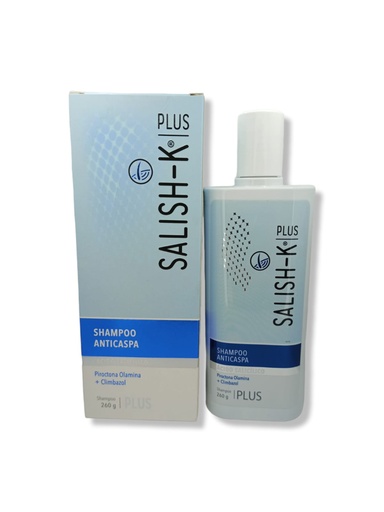 [7862103554285] SALISH K PLUS SHAMPOO 260 G