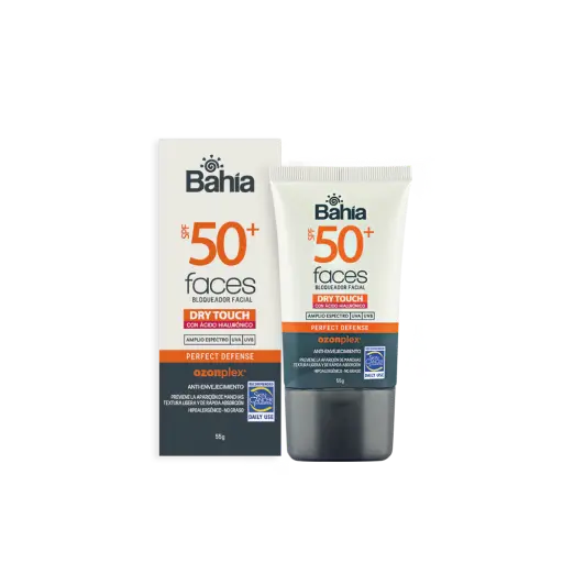 [7750215020838] BAHIA SOLAR FACES DRY TOUCH SPF 50 55 G  *