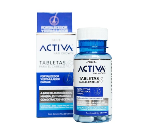[7861011211402] ACTIVA HAIR GROWTH TAB X 60