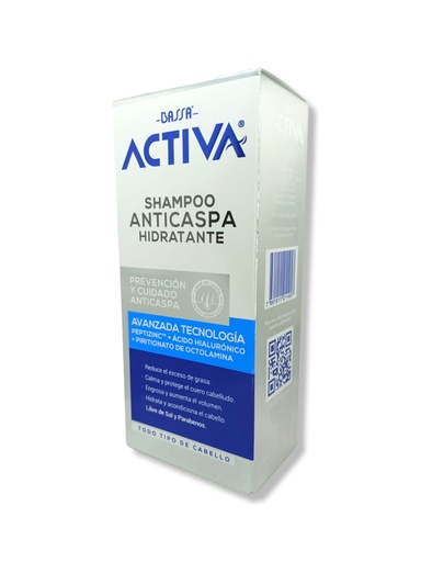 [7861011211457] ACTIVA SHAMPOO ANTICASPA HIDRATANTE 200 ML