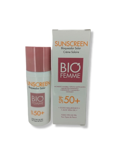 [7862121320589] BIOFEMME BLOQUEADOR SOLAR SPF50+