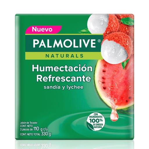 [7509546676913] PALMOLIVE JABON SANDIA Y LYCHEE X 3