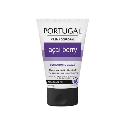 [7750215028674] PORTUGAL ACAI BERRY CREMA CORPORAL100G