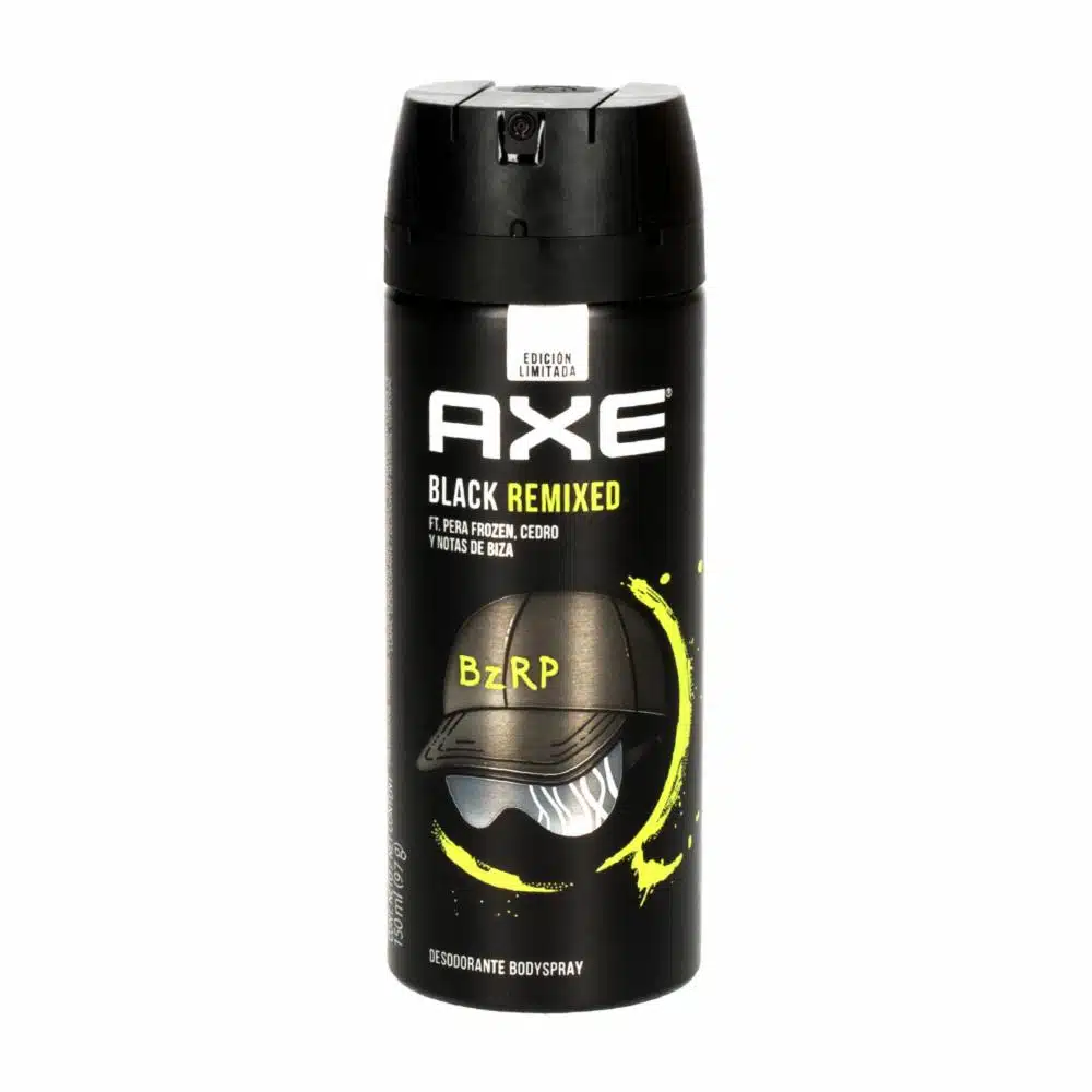[7791293043821] AXE SPRAY BLACK REMIX 150 ML